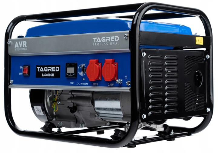AGREGAT PRĄDOTWÓRCZY PRĄDU TAGRED 2800W AVR LCD