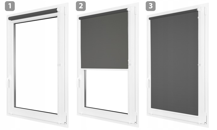 Roleta Zaciemniająca 100 % na wymiar 57x150 cm