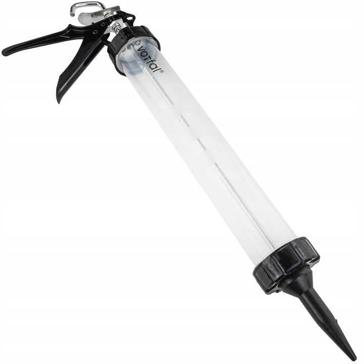 WYCISKACZ PISTOLET 600 ML DO GĘSTYCH MAS KLEJU SILIKONU FUG