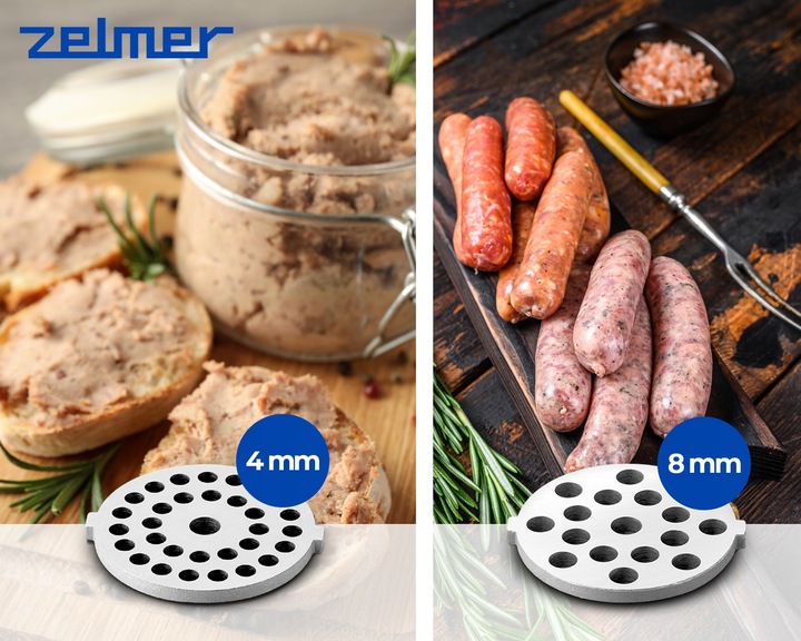 MASZYNKA DO MIELENIA MIĘSA MASZYNA ELEKTRYCZNA ZELMER 1500W 2 KG/MIN