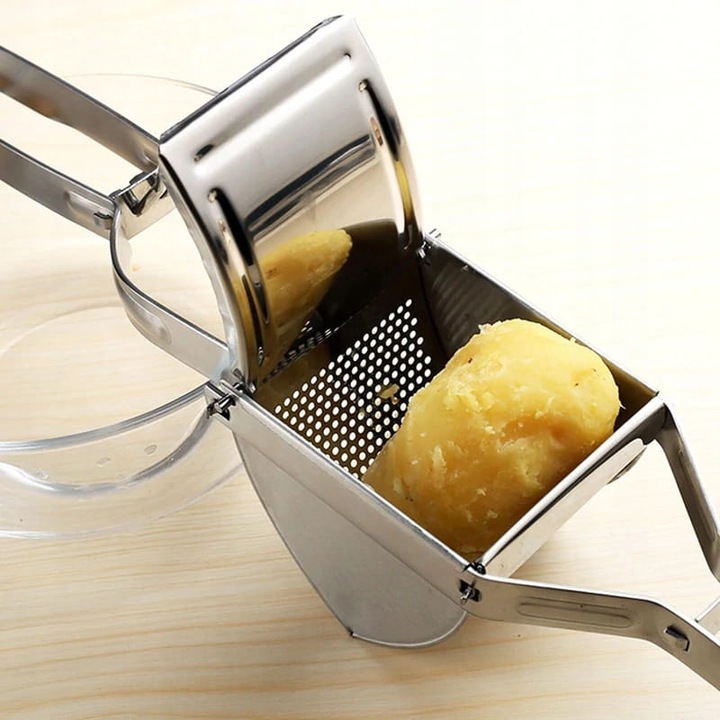 Praska, wyciskarka do ziemniaków, warzyw, Primpol Srebrna