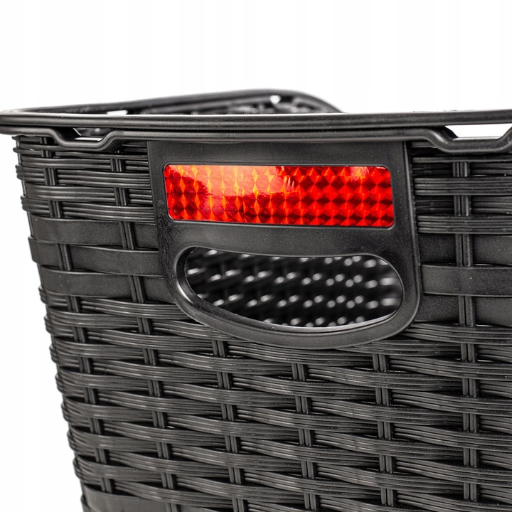 KOSZYK ROWEROWY TYLNY KOSZ ROWER BAGAŻNIK ZAKUPY MOCNY Z UCHWYTEM POJEMNY