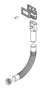 FRANKE PRZEDŁUŻKA PRZELEWU DO MŁYNKÓW TE