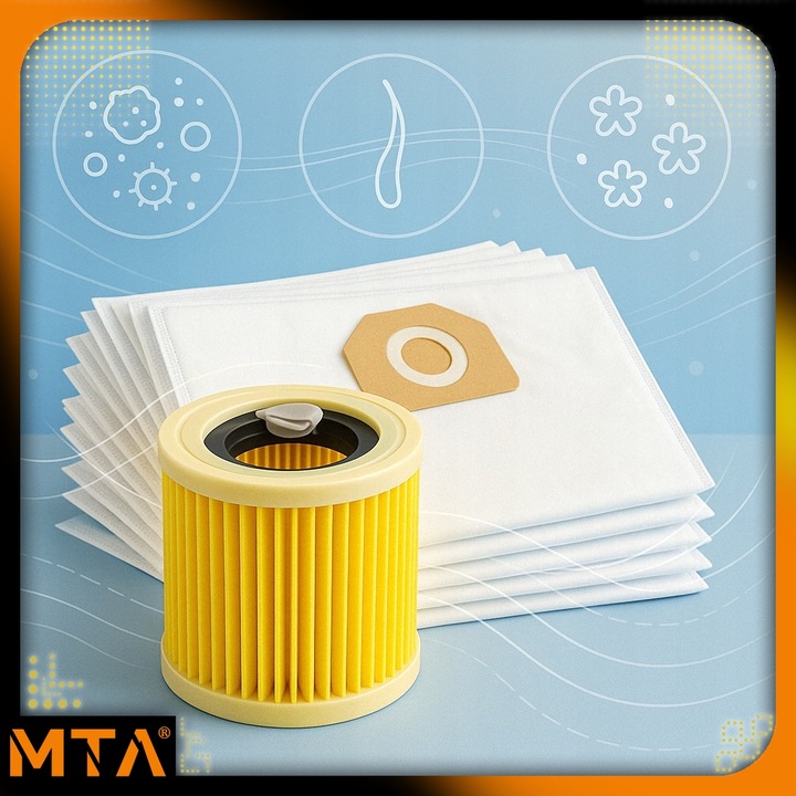 10x WORKI DO ODKURZACZA KARCHER WD3 WOREK WD 3 WD WD 6 SE 4001 Plus