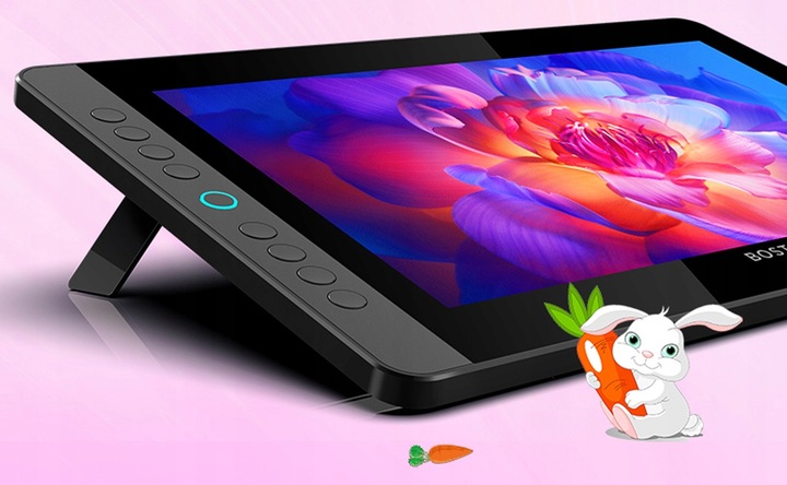 PROFESJONALNY Tablet graficzny BOSTO DOTYK buttons