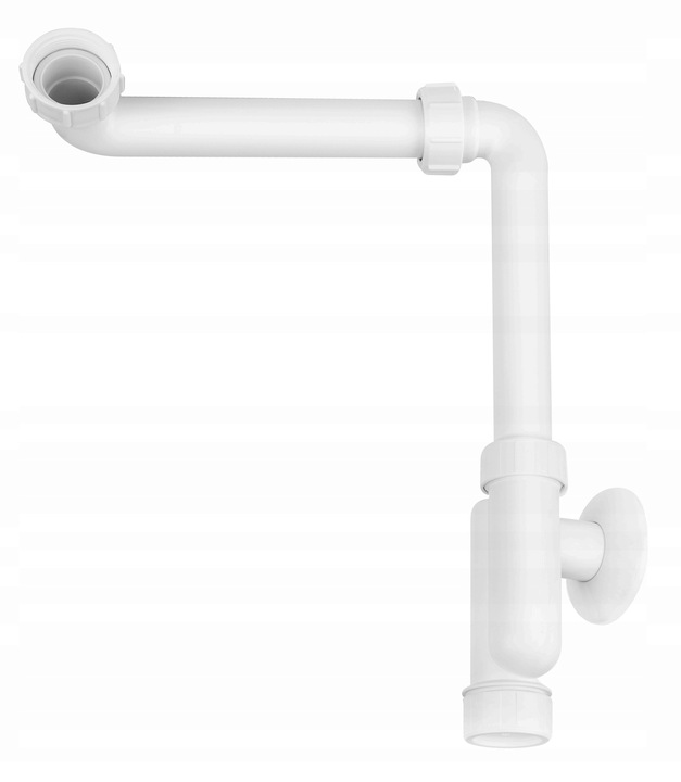 McAlpine syfon umywalkowy oszczędzający miejsce HC13SPS-X32PF