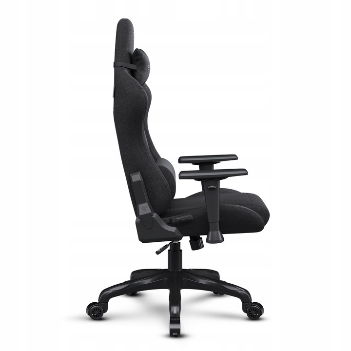 Fotel Gamingowy Materiałowy Obrotowy Biurowy Krzesło Gracza Kubełek Sense7