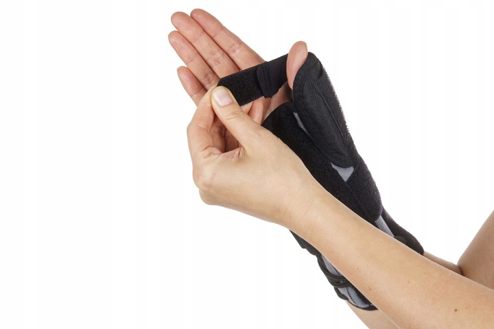 STABILIZATOR NADGARSTKA DŁONI OBEJMUJĄCY KCIUK ORTEZA STAWU NADGARSTKOWEGO