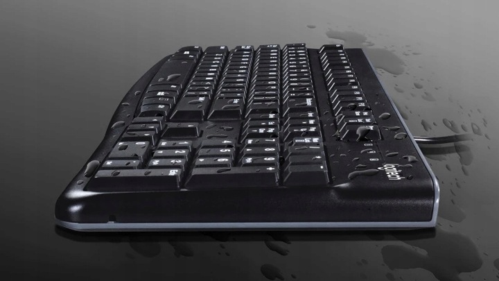 ZESTAW CICHA MEMBRANOWA KLAWIATURA I MYSZ PRZEWODOWA LOGITECH MK120