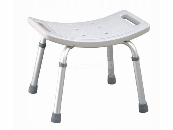 TABORET POD PRYSZNIC KRZESŁO PRYSZNICOWE STOŁEK ALUMNIOWY DLA SENIORA