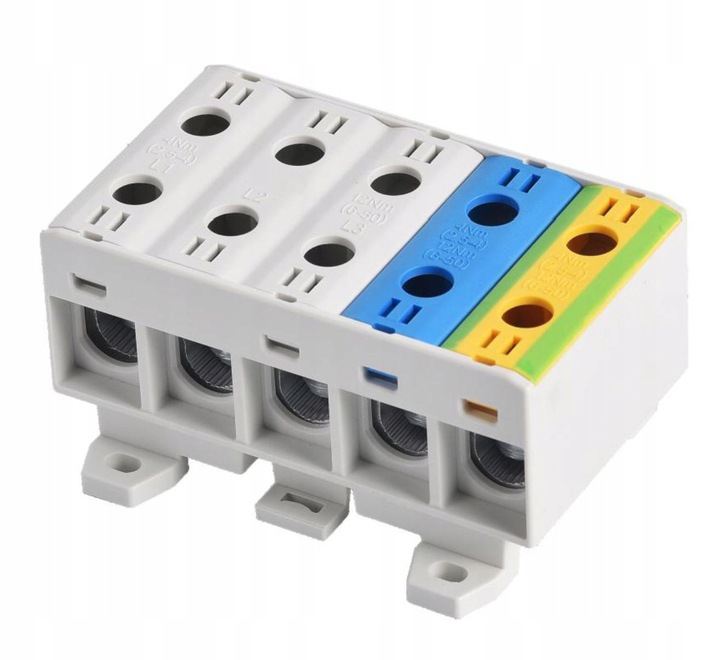 LISTWA ZACISKOWA PIĘCIOPOLOWA 5x16 MM2 (3P+N+PE)