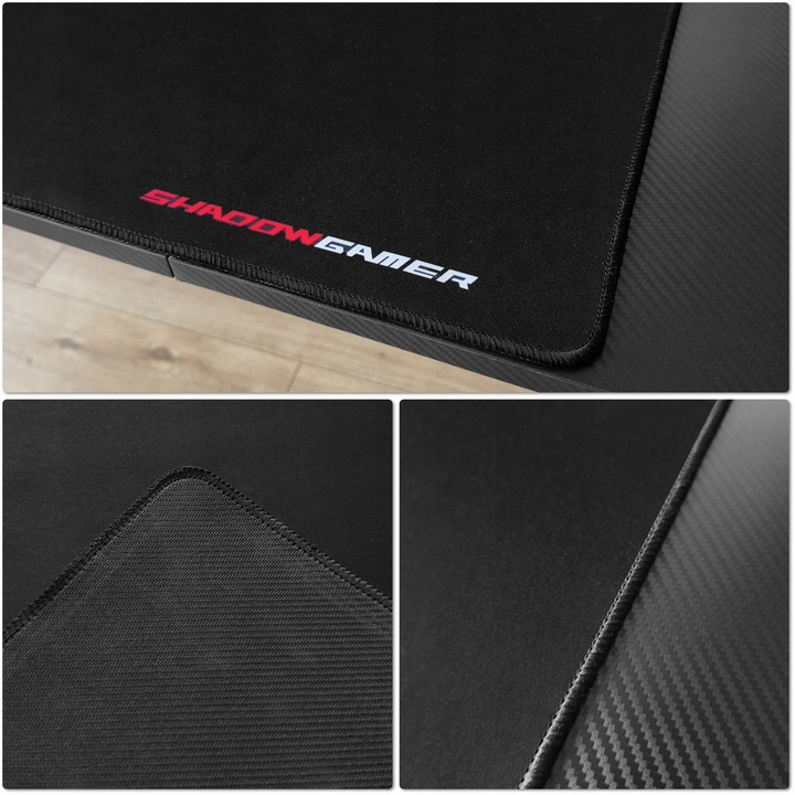 BIURKO DLA GRACZY GAMINGOWE KOMPUTEROWE SZKOLNE REGULOWANE 140 cm