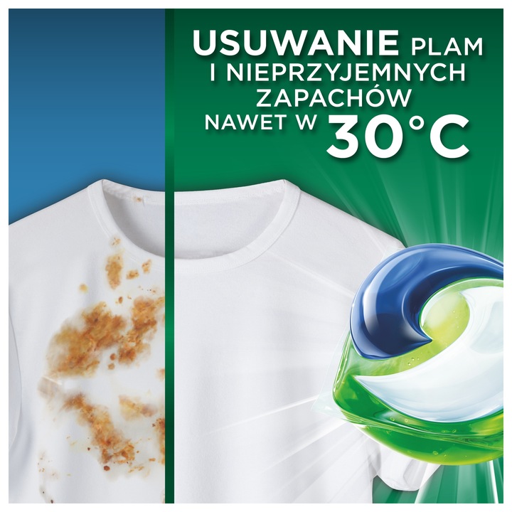 Ariel Mountain Spring Allin1 Kapsułki Do Białego Prania Tkanin 70 prań