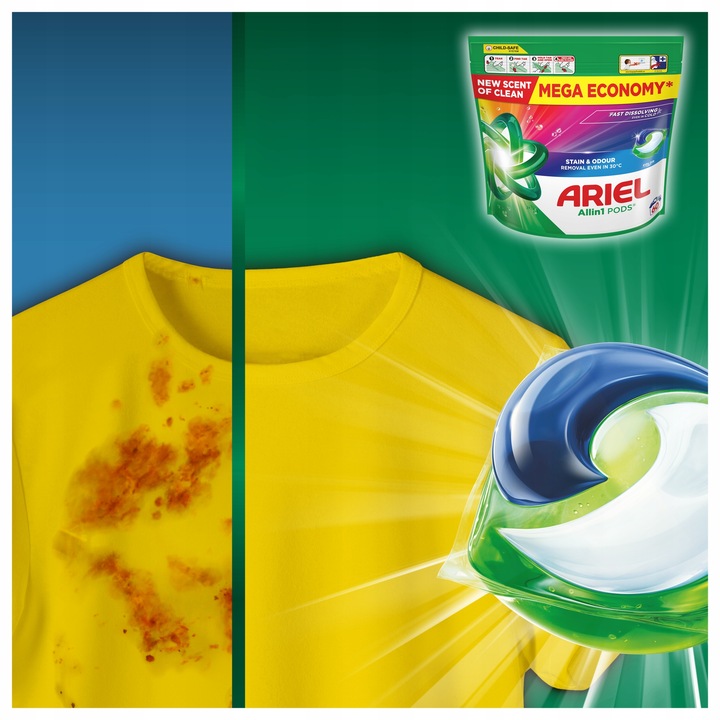 Ariel All-in-1 PODS Kapsułki do prania, 60 prań