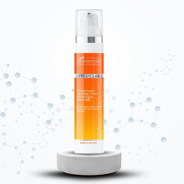 BIELENDA SUPREMELAB ENERGY BOOST KREM Z ULTRASTABILNĄ WITAMINĄ C 100ML