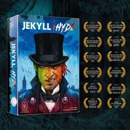Gra planszowa NASZA KSIĘGARNIA Jekyll i Hyde