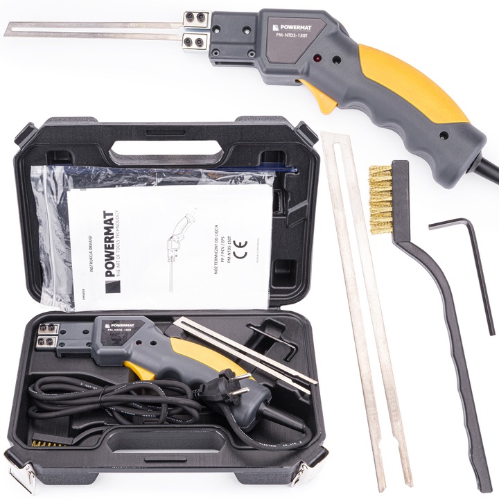 NÓŻ TERMICZNY DO CIĘCIA STYROPIANU PVC PP 150W WYCINARKA MATERIAŁÓW