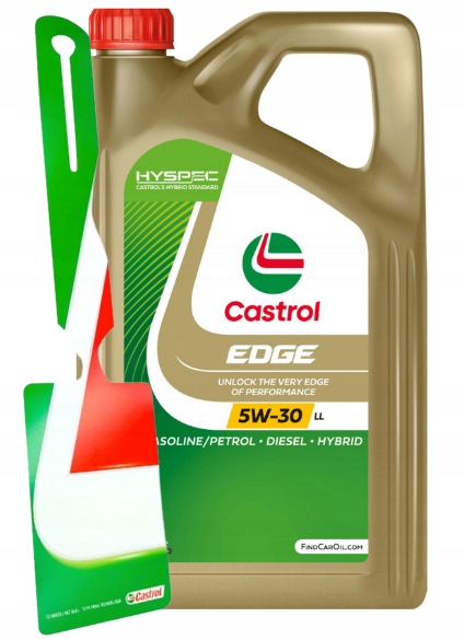 Olej silnikowy Castrol Edge LL 5W30 4L ORYGINAŁ GRATIS ZAWIESZKA SERWISOWA