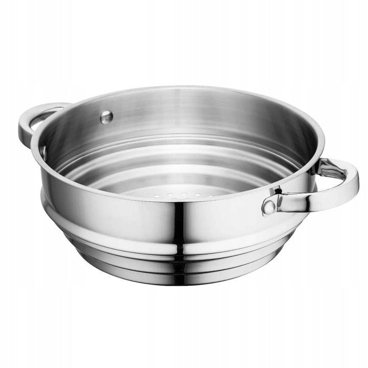 Stalowy wkład do gotowania na parze parowar sitko Altom Design 20/22/24 cm