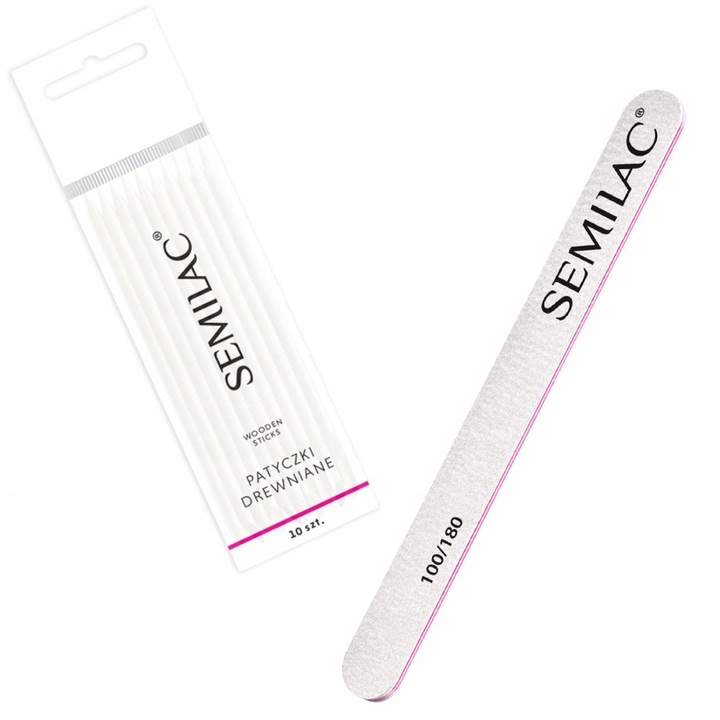 SEMILAC PREZENTOWY ZESTAW STARTOWY DO PAZNOKCI DLA POCZĄTKUJĄCYCH LOVE