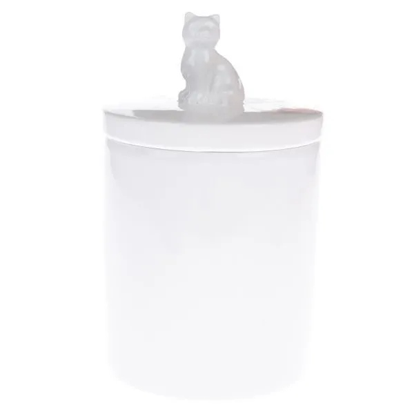 POJEMNIK ceramiczny 1800 ml pojemnik na smaczki, karmę, atest do żywności