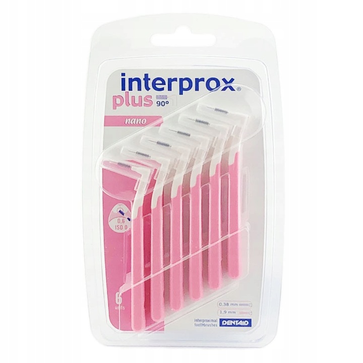 INTERPROX PLUS 2G DENTAID 0,7 NANO 6 szt.