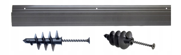 KOŁEK+wkręt do mocowania LISTEW w izolacji 50szt