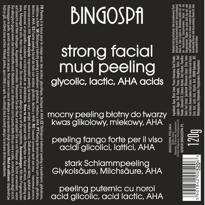 MOCNY PEELING KWAS GLIKOLOWY, MLEKOWY, KWASY AHA