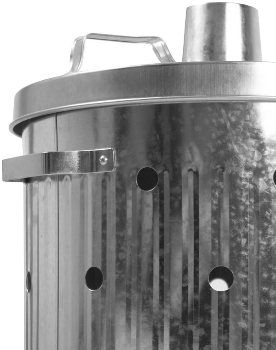 Spalarnia spalarka ogrodowa wiadro 75l solidne na liście Linder