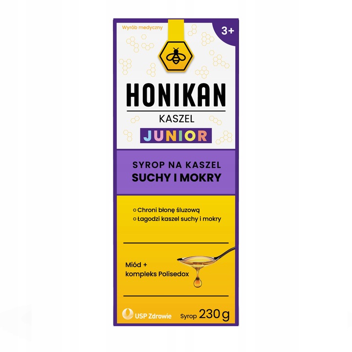 HONIKAN KASZEL JUNIOR syrop 230 g