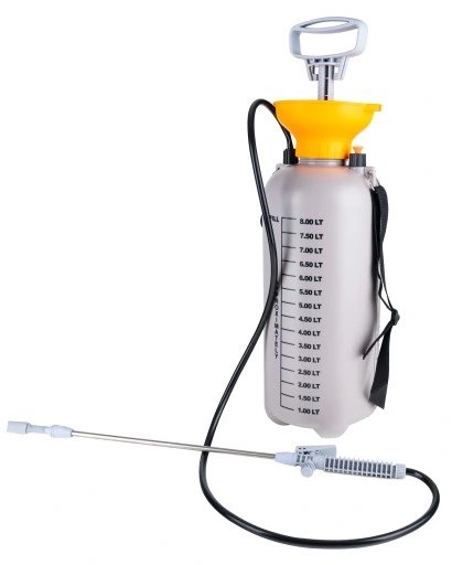 OPRYSKIWACZ OGRODOWY CIŚNIENIOWY RĘCZNY DŁUGA LANCA 8L SPRYSKIWACZ