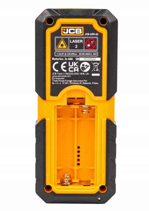 DALMIERZ LASEROWY MIERNIK LASEROWY OBLICZANIE POWIERZCHNI OBJĘTOŚCI