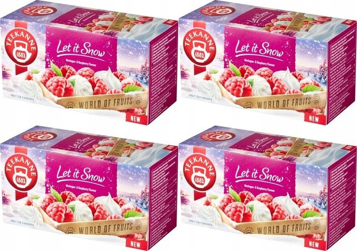 TEEKANNE HERBATA OWOCOWA LET IT SNOW 80T