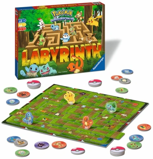 Gra planszowa RAVENSBURGER Labyrinth Pokemon 27036