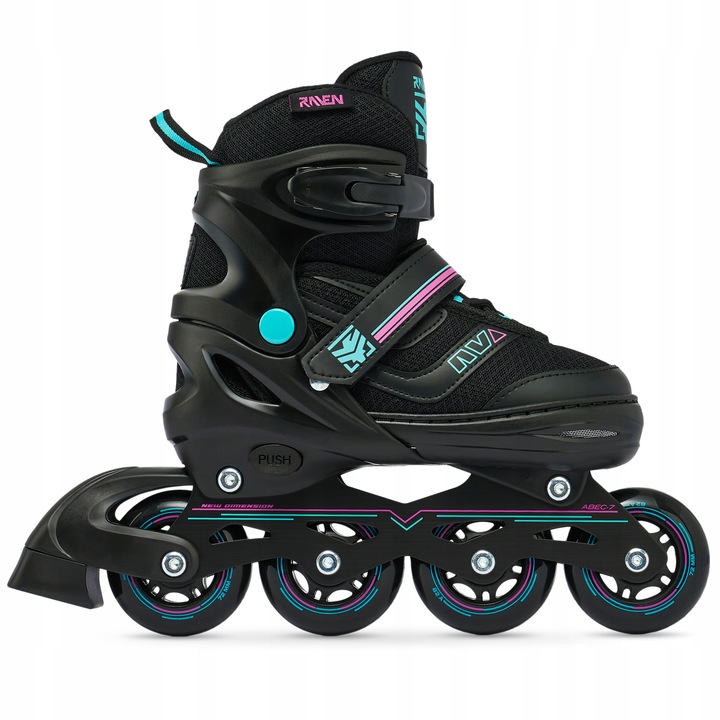 Rolki Regulowane RAVEN Drill Mint/Pink 38-42