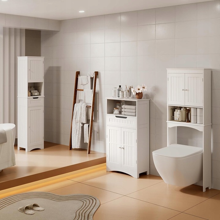 Bealife Szafka łazienkowa, wielofunkcyjne rozwiązanie 30D x 60W x