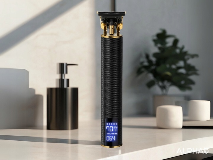 Trymer do Brody Alpha Pro - Maszynka do Strzyżenia i Golenia Włosów i