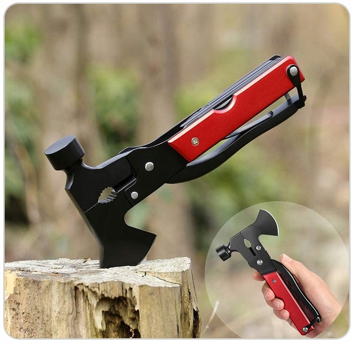MULTITOOL NARZĘDZIE WIELOFUNKCYJNE SURVIVAL 17w1