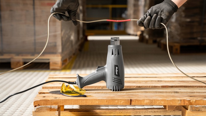 Opalarka elektryczna Rebel z regulacją dwa biegi 1600W 600°c