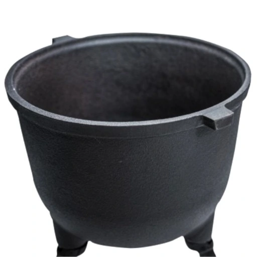 KOCIOŁEK ŻELIWNY GARNEK MYŚLIWSKI CIĘŻKI 15L + GRATIS