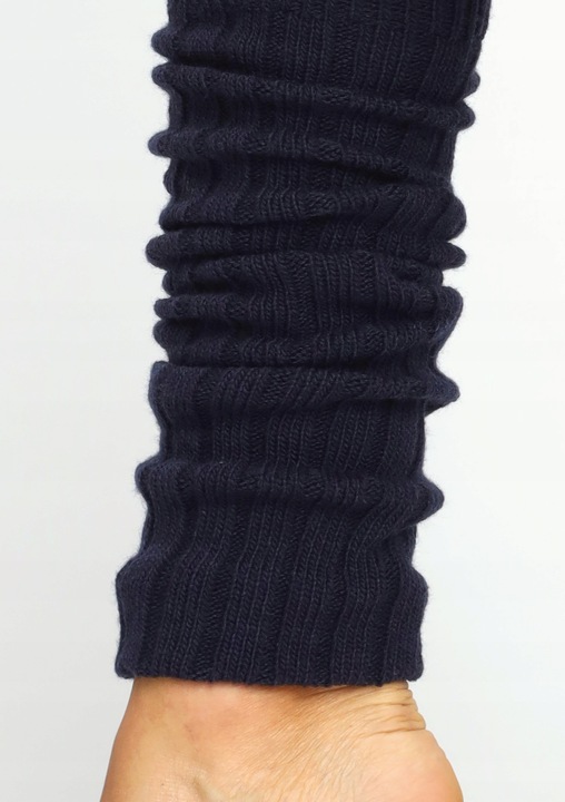 Getry Damskie na Nogi Wełna Ocieplacze na Łydki Ciepłe Cerber