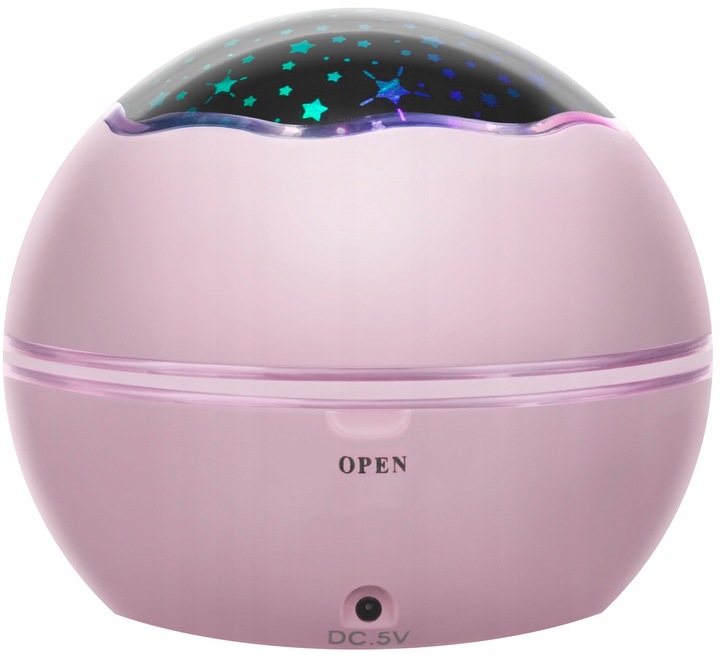 Lampka Nocna 2w1 Projektor Nieba Gwiazd Obrotowa