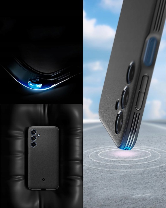 SPIGEN ESSENTIAL SANDBLAST GALAXY M35 5G MATTE BLACK