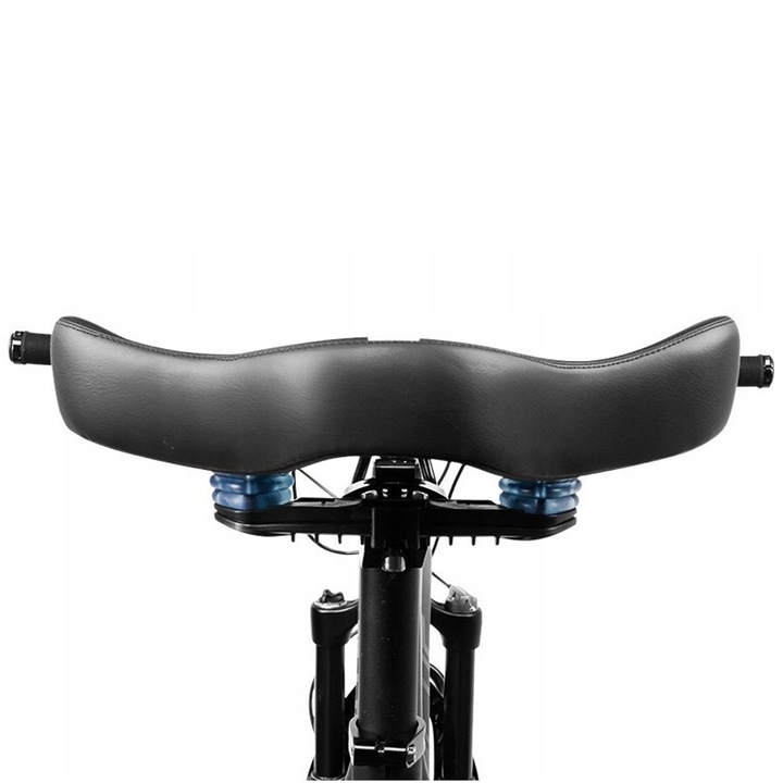 WYGODNE SIODEŁKO SIODŁO ROWEROWE NA ROWER DO ROWERU DUŻE MIĘKKIE MTB S11