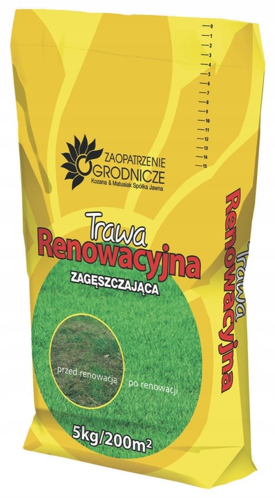 TRAWA K&M RENOWACYJNA 5kg CAŁOROCZNA SAMOZAGĘSZCZAJĄCA ważna 2027 rok