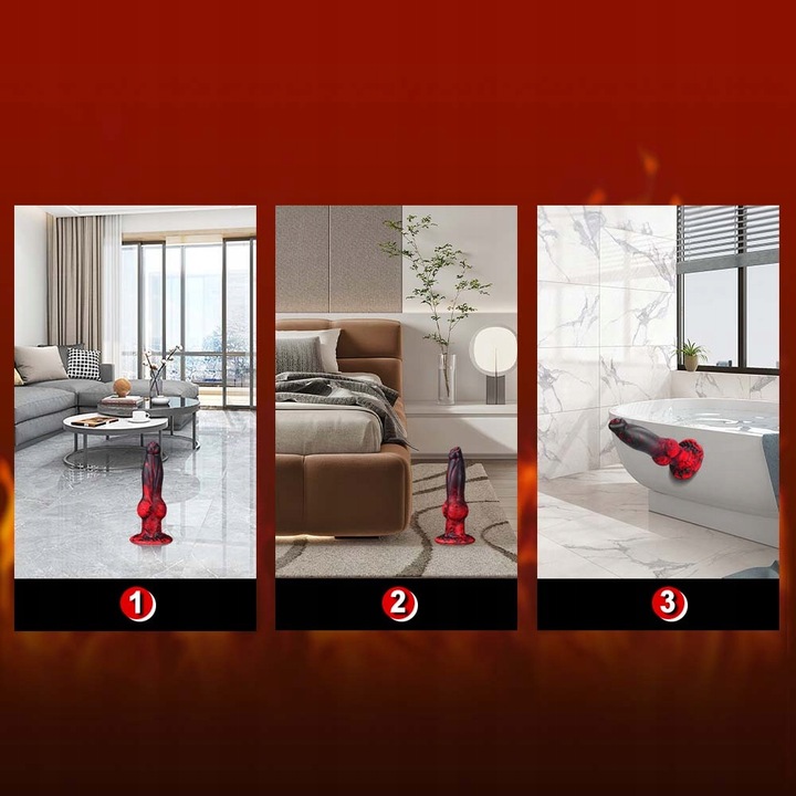 Analne Dildo Wibrujące z pilotem,7 trybów stymulacji Kontrola aplikacji APP