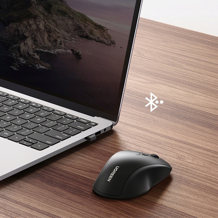 UGREEN MYSZKA KOMPUTEROWA MYSZ BEZPRZEWODOWA USB 2400DPI BLUETOOTH 2.4G 10M