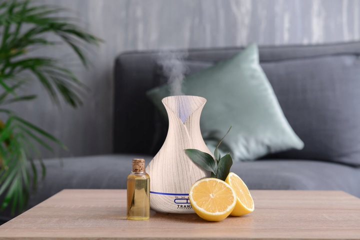 Dyfuzor Zapachowy Aromaterapia Pilot Timer LED AromaWhite Transa 300