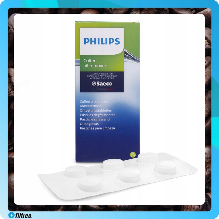 Tabletki odtłuszczające do ekspresów Saeco CA6704 czyszczące