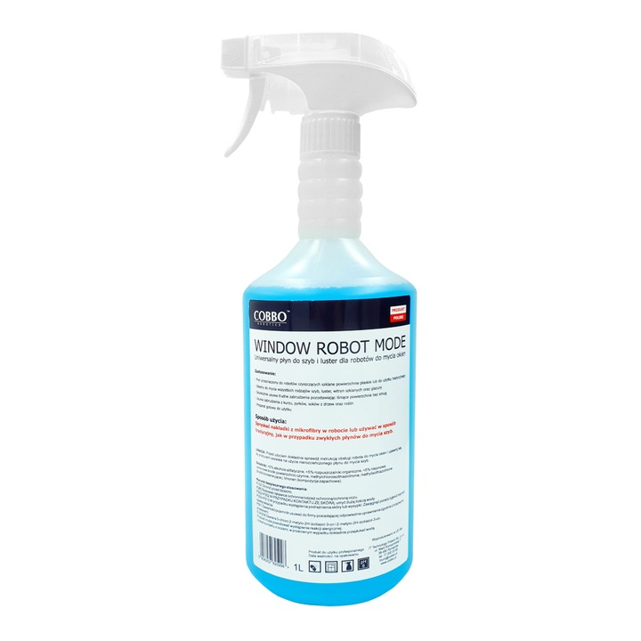 PŁYN DO SZYB I ROBOTÓW DO MYCIA OKIEN 1L - COBBO Robotics